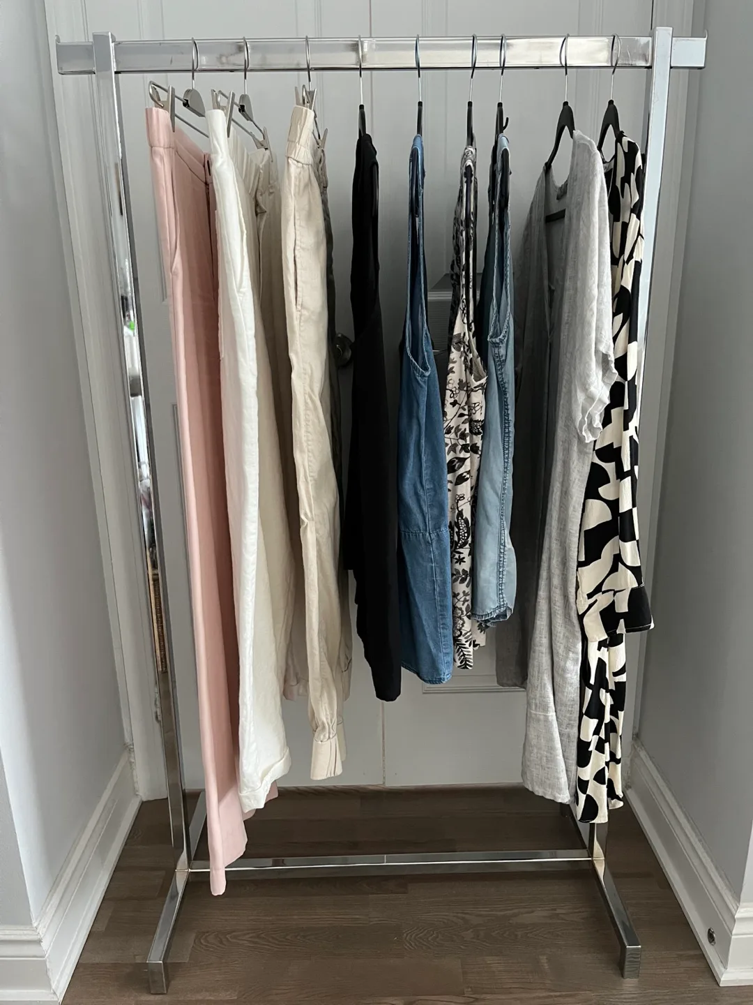 Chrome Clothing Rack image indicator(2)