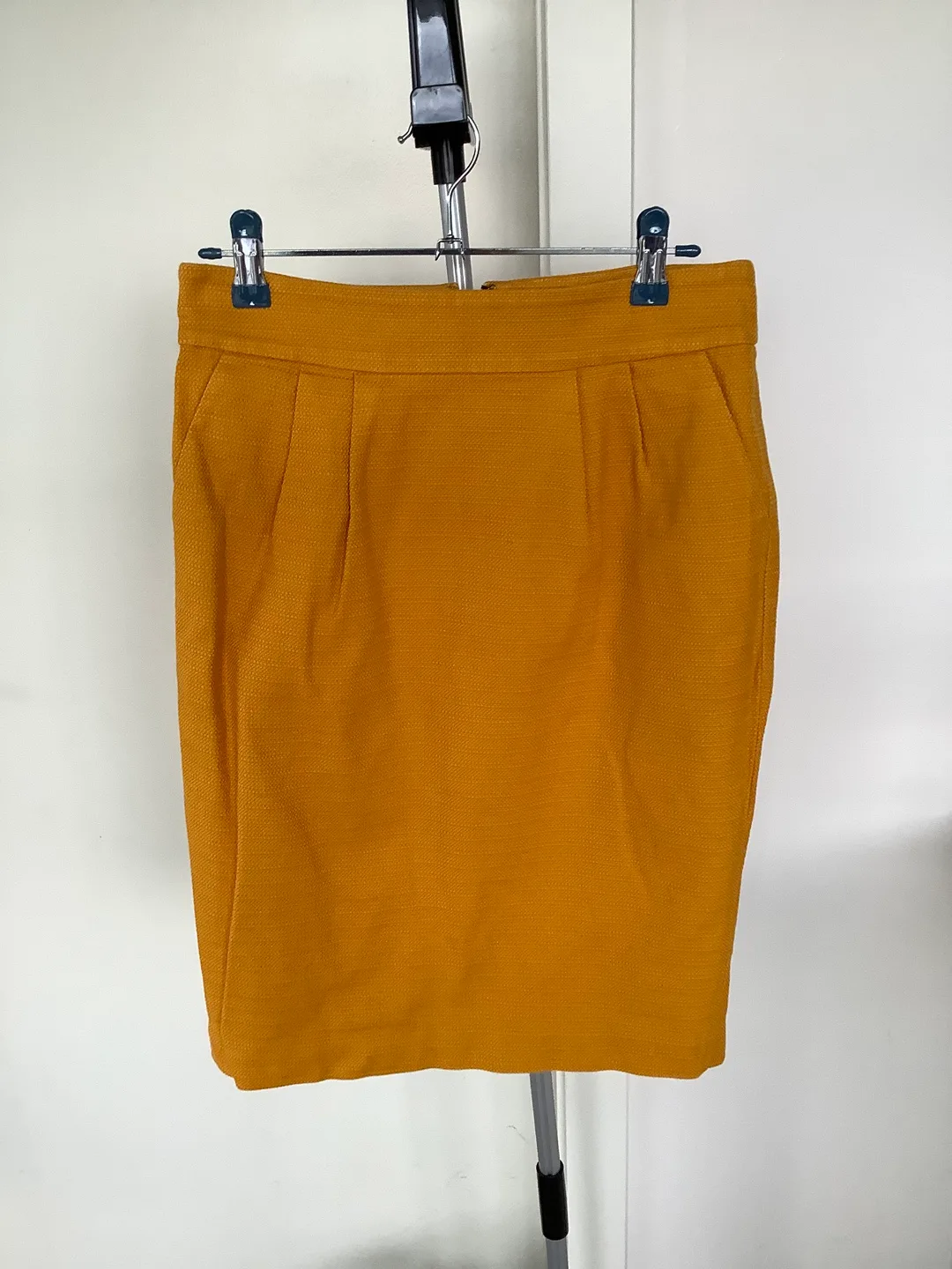 Banana Republic Mustard Pencil Skirt thumbnail