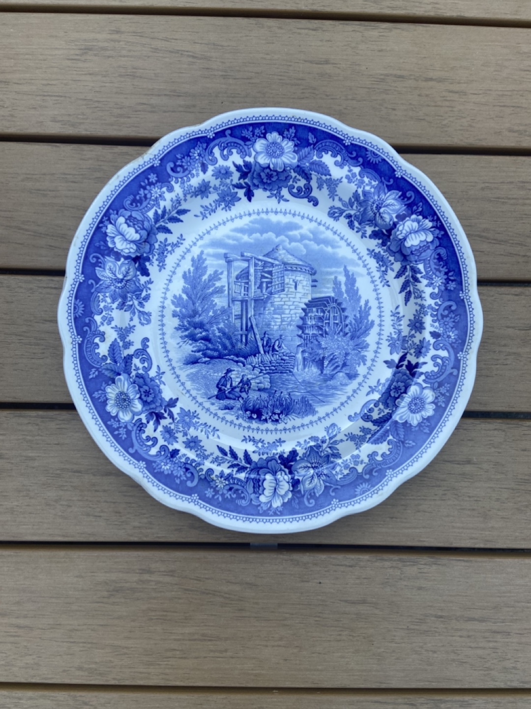 4 Spode Dinner Plates