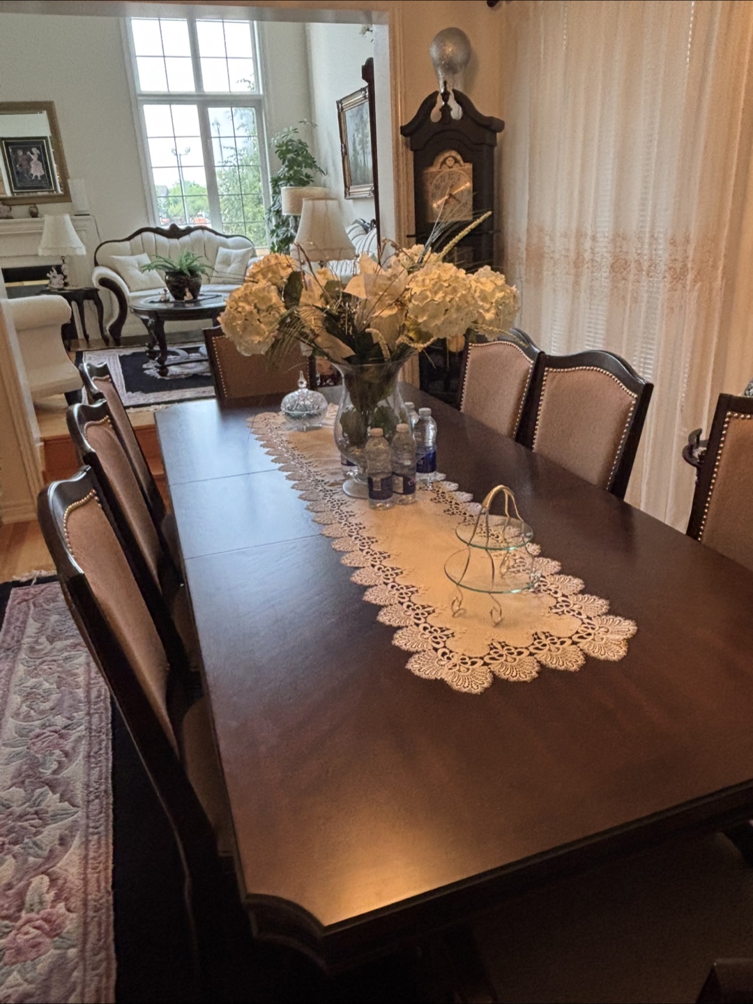 Wooden Dining Table with Chairs - photo 2