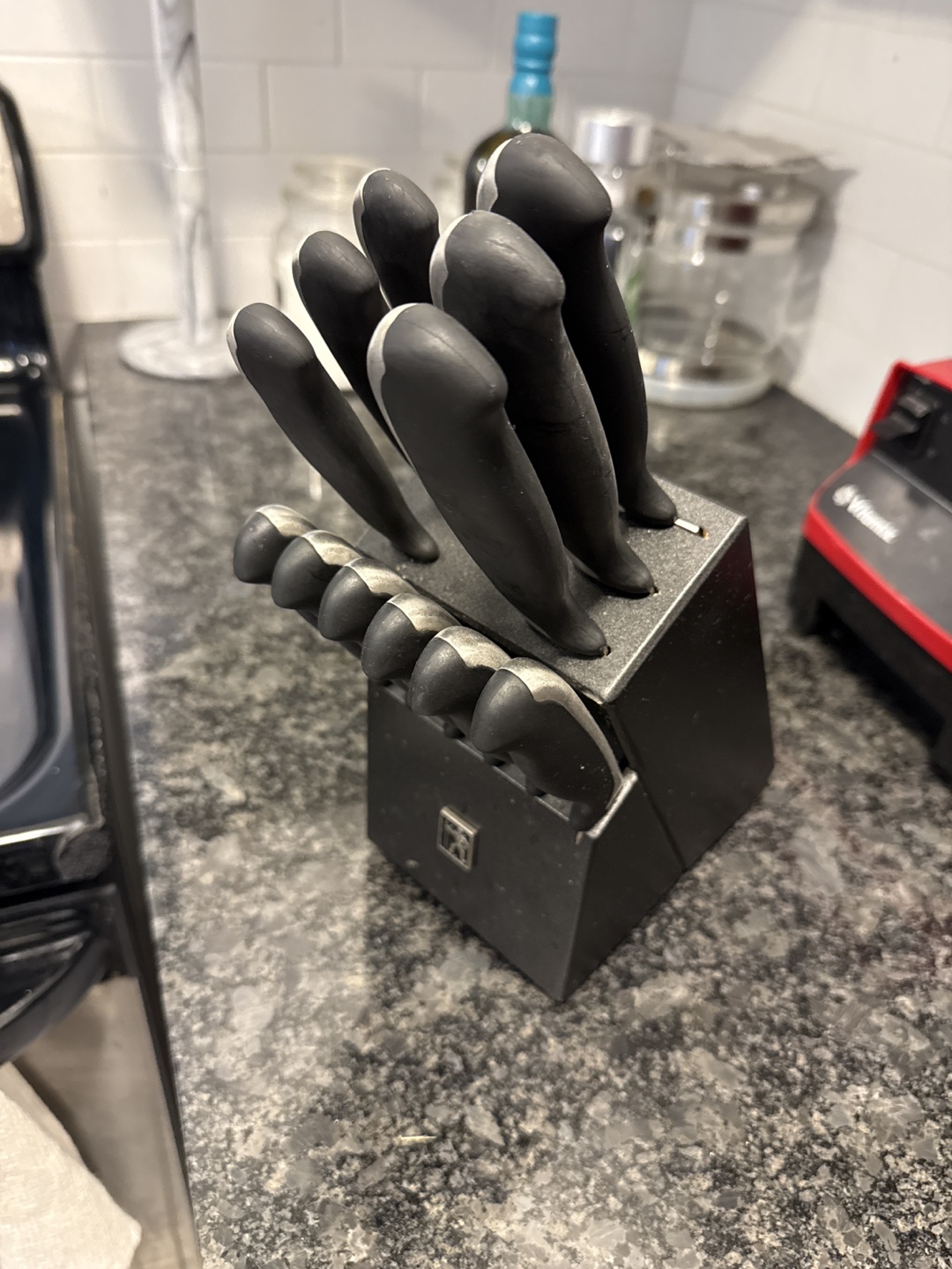 Zwilling Knife Set With Block