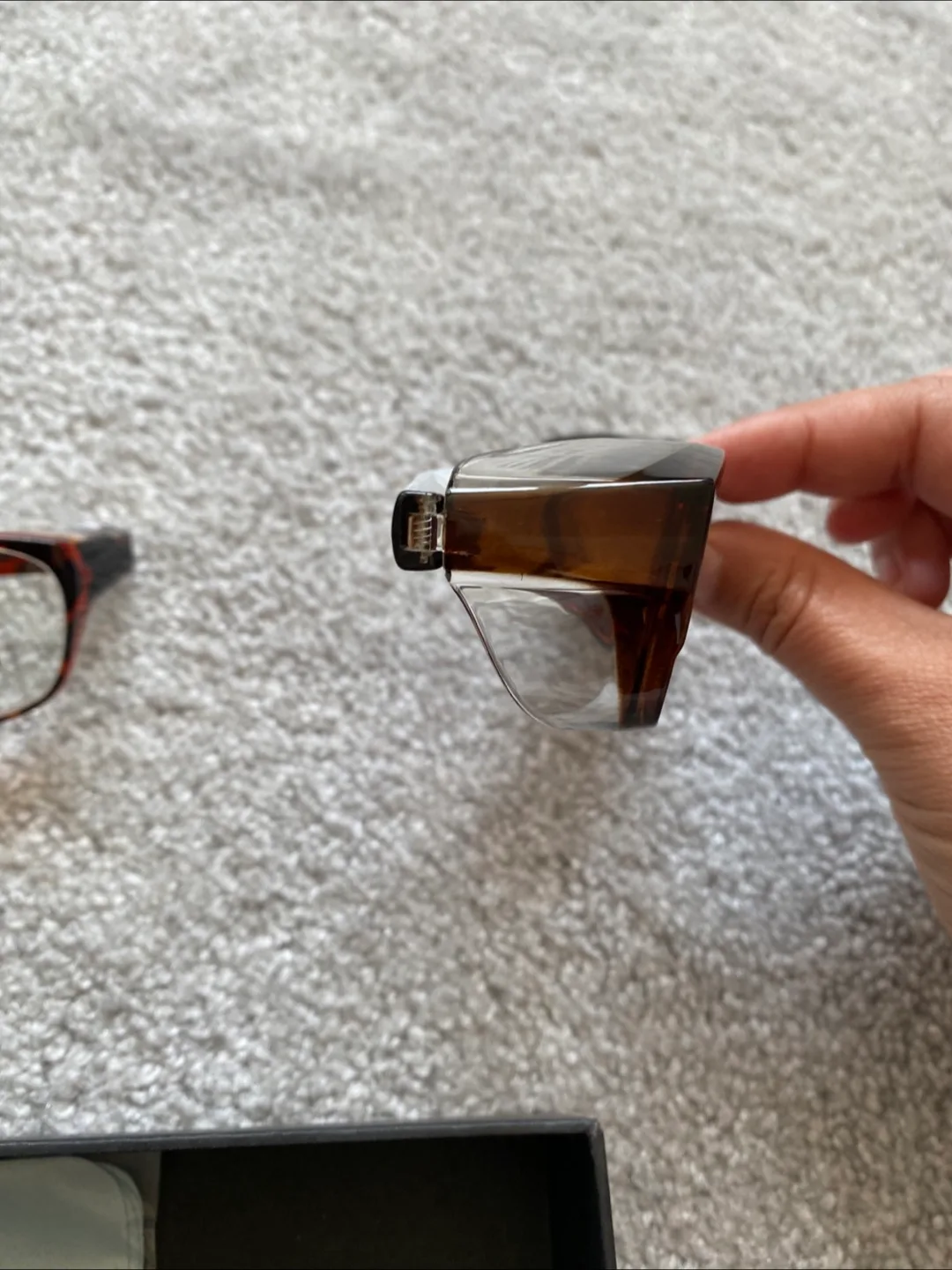 Brand New-Safety/ Eye Shield Glasses image indicator(3)