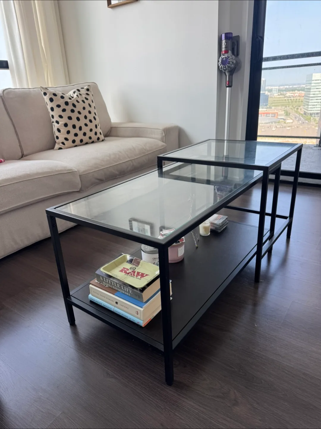 Modern Black Coffee Table thumbnail
