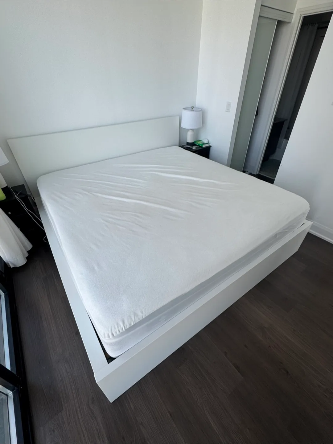 White Bed Frame thumbnail