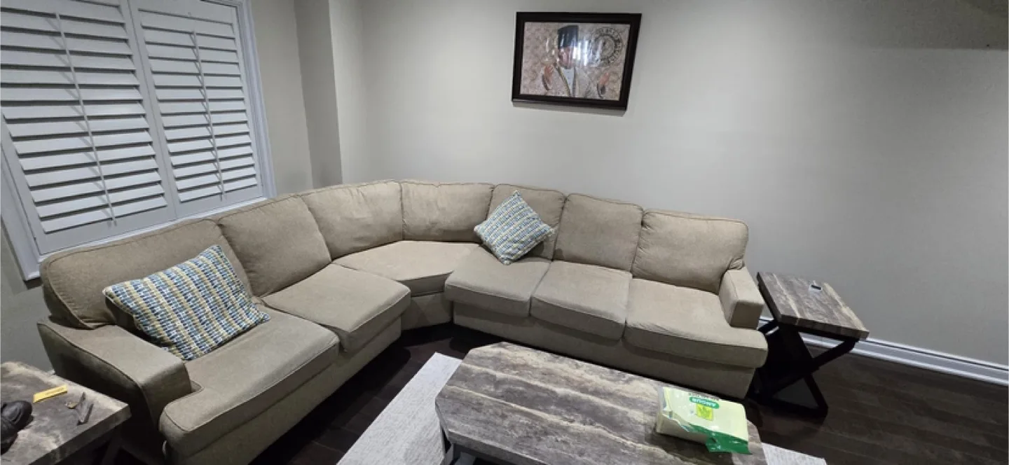 Coffee table with two side tables thumbnail