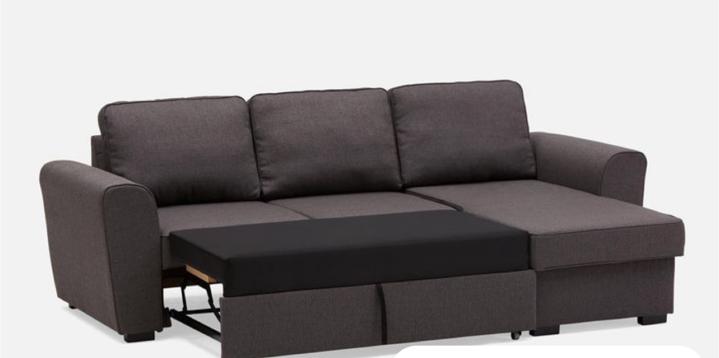 Sectional Sofa Bed with storage - photo 4