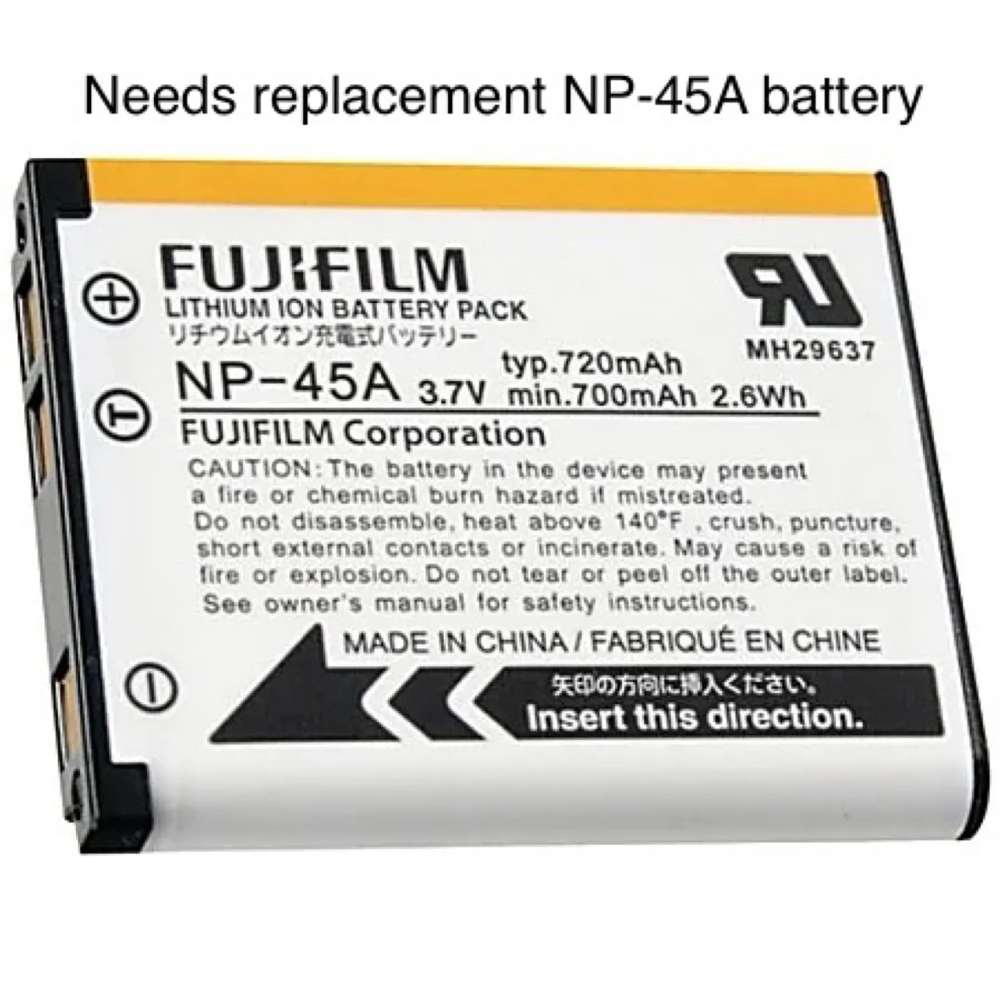 Fujifilm JX660 Digital Camera [Needs new battery] image indicator(7)