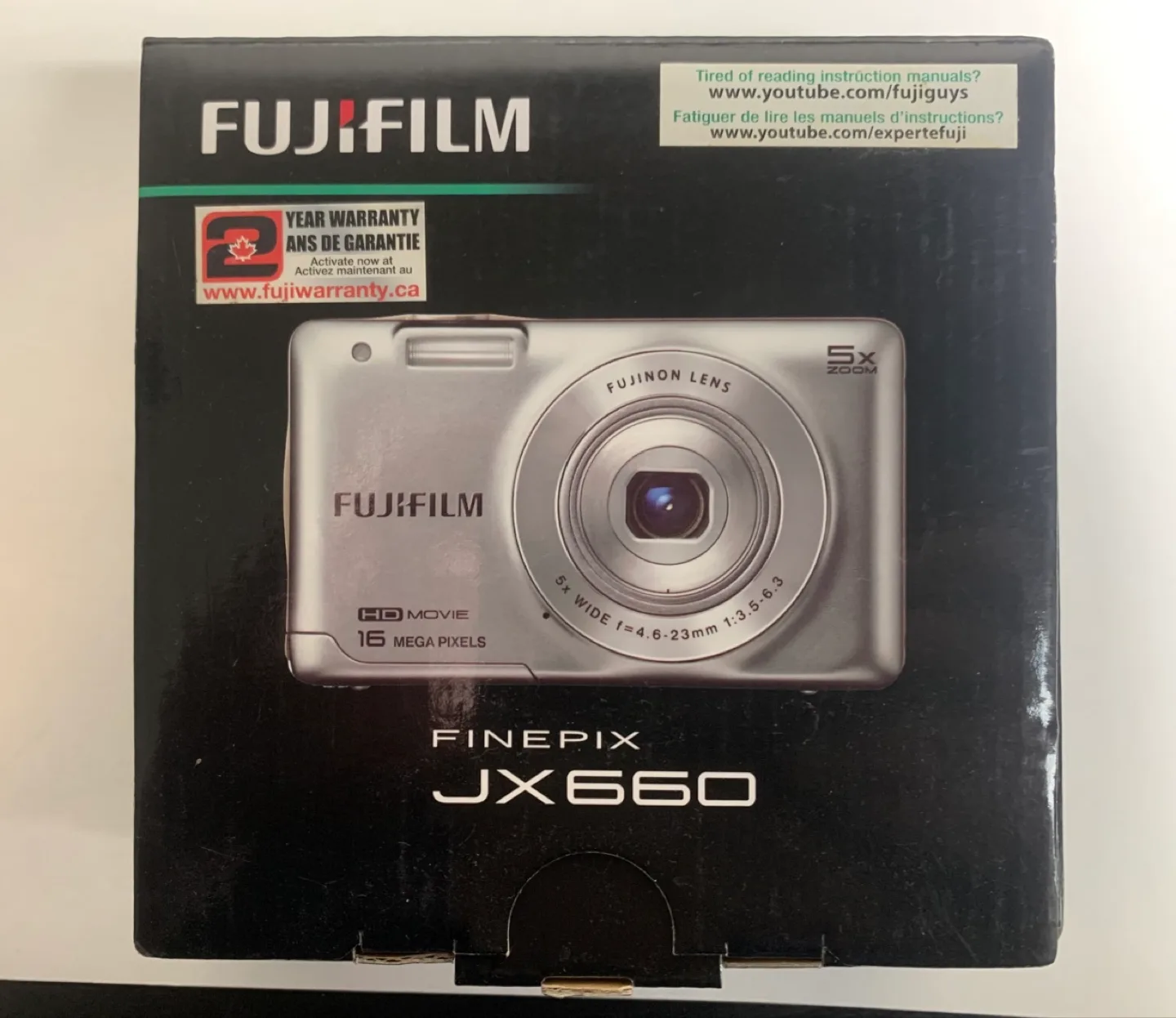 Fujifilm JX660 Digital Camera [Needs new battery] image indicator(5)
