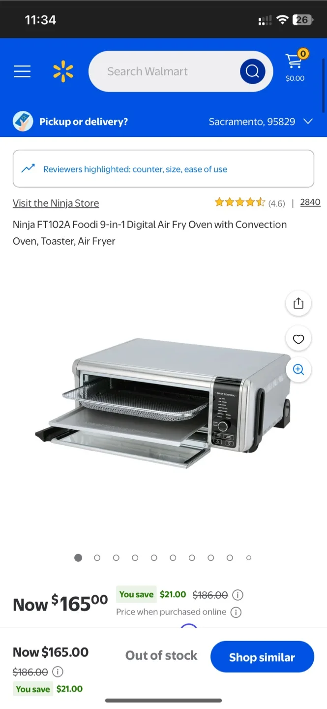 Ninja Air Fryer Oven image indicator(5)