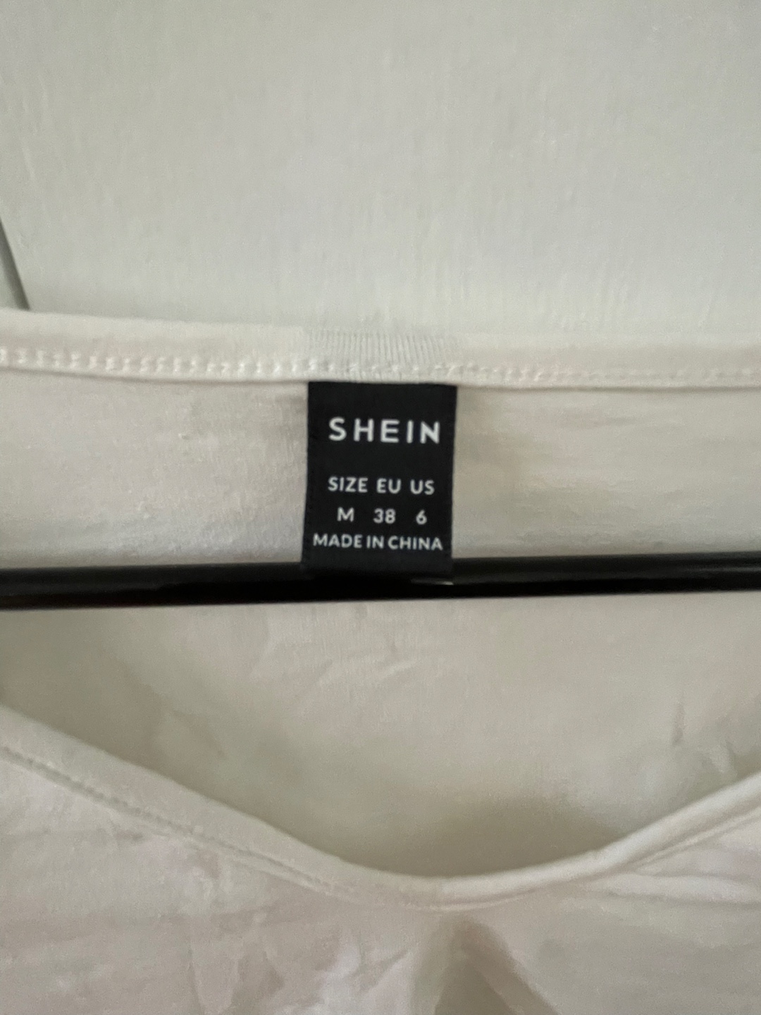 Shein White Long Sleeve Crop Top - photo 3