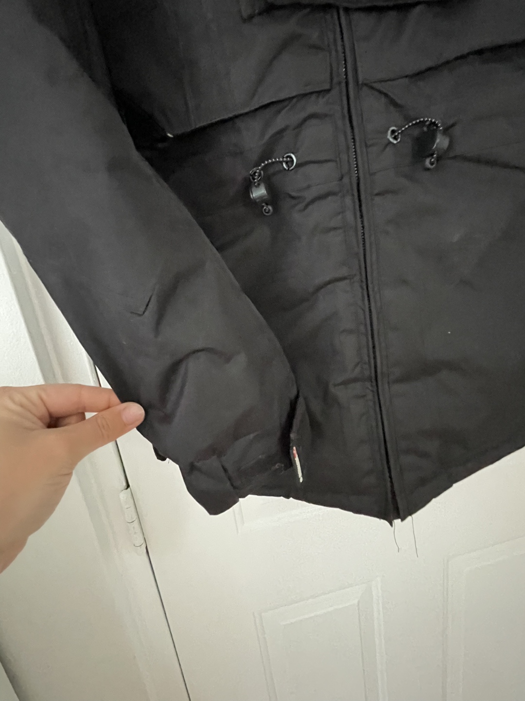 Black Jacket with Fur Collar - photo 4