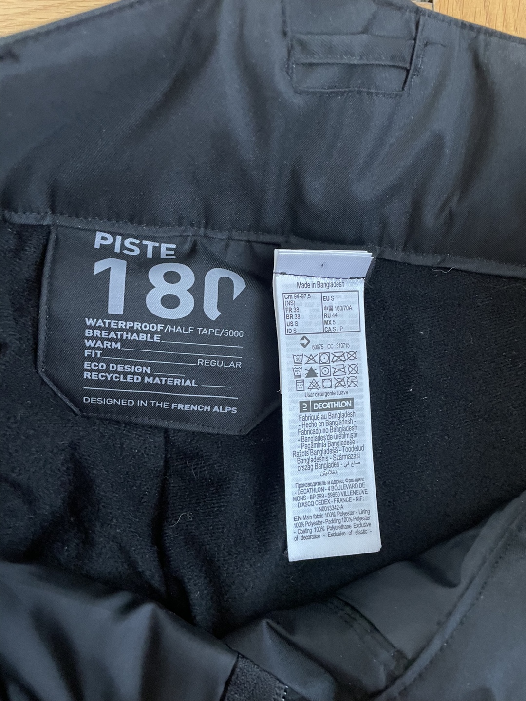 Decathlon Piste 180 Waterproof snow Pants - photo 4