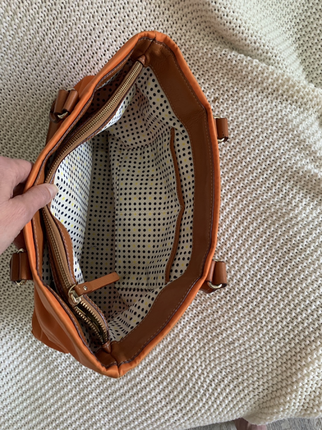 Kate Spade Orange Handbag - photo 5