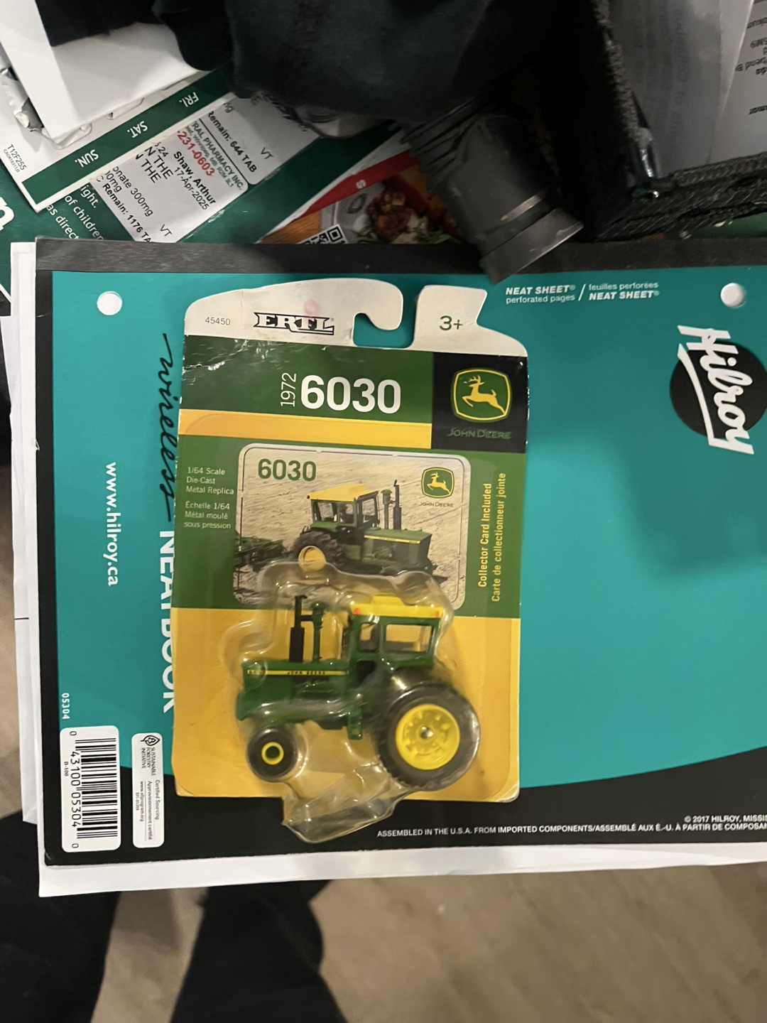 John Deere ERTL 6030 Toy Tractor