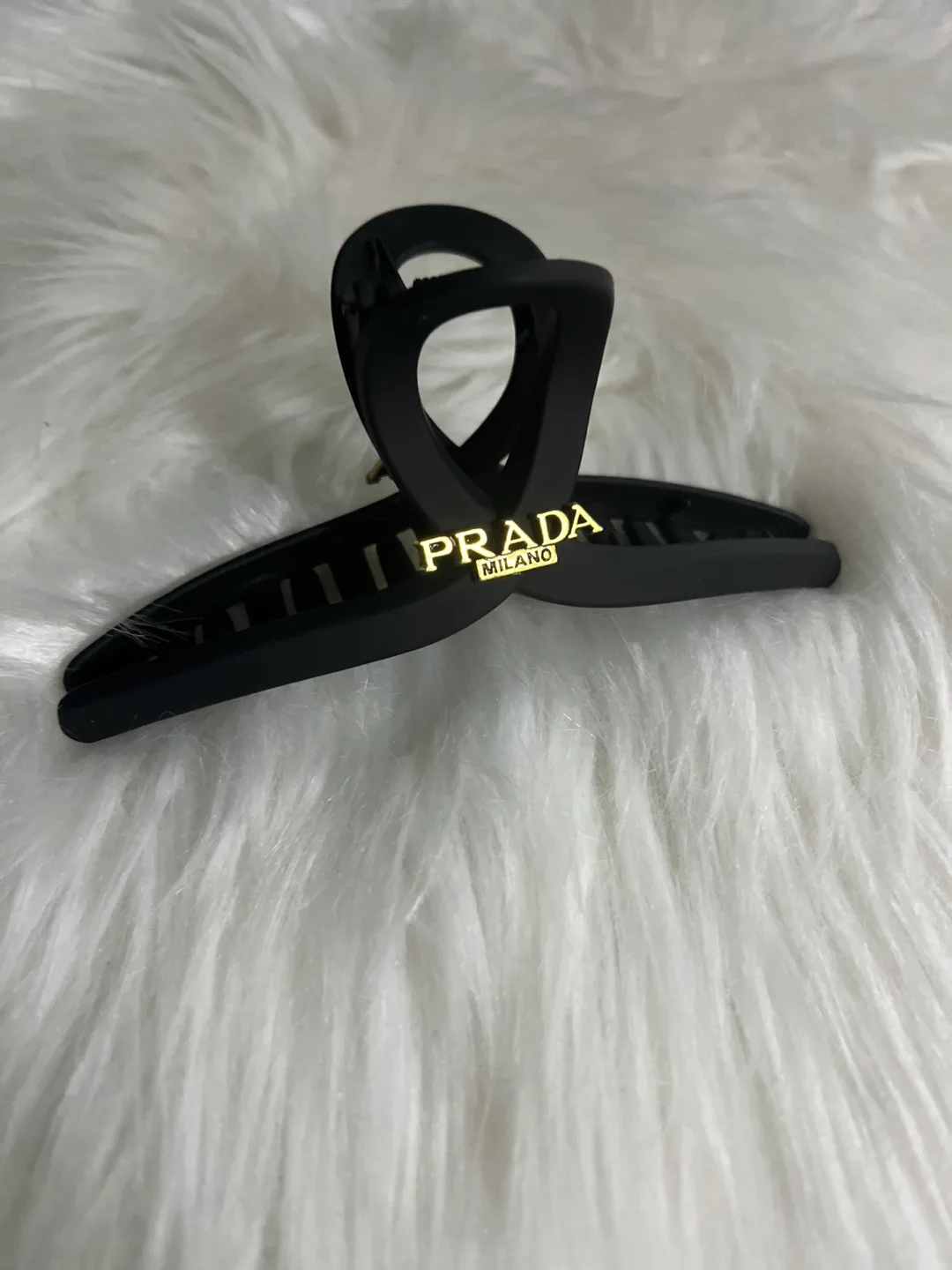 Prada Hair Claw Designer Inspired thumbnail
