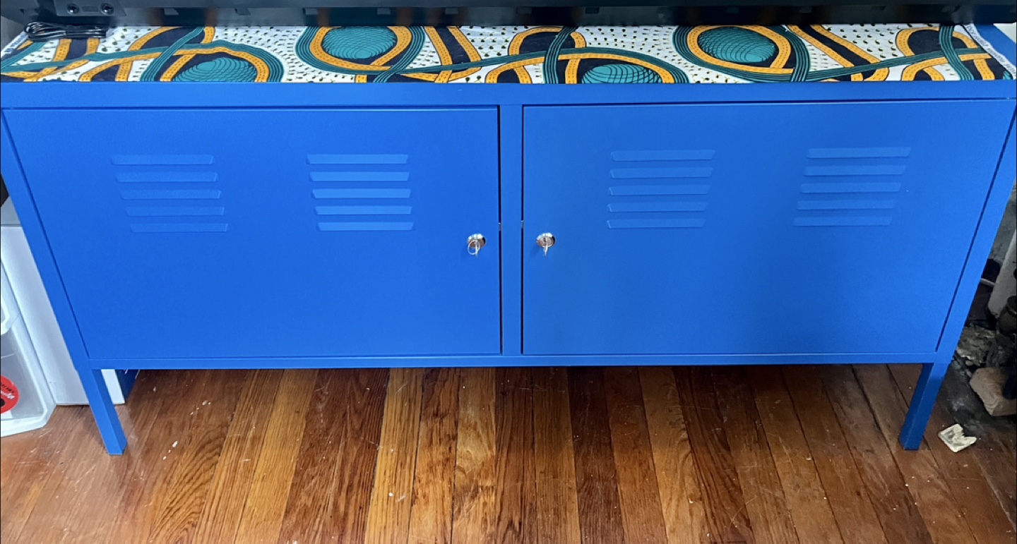IKEA Metal Cabinet in Blue