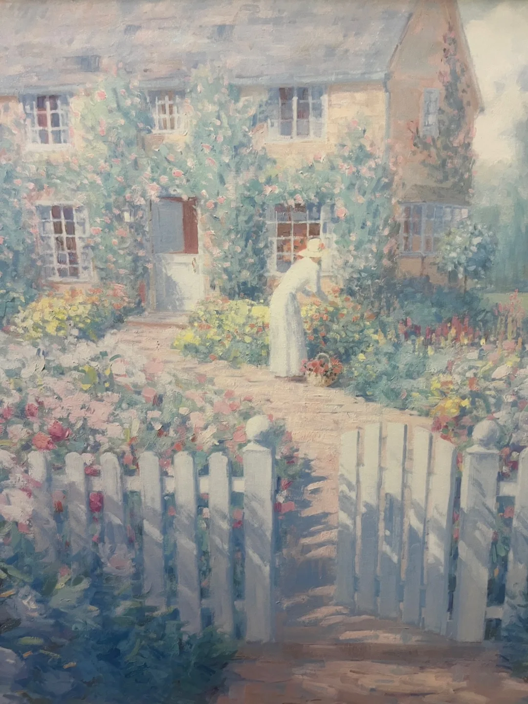 Impressionist 42x32 framed art print image indicator(2)