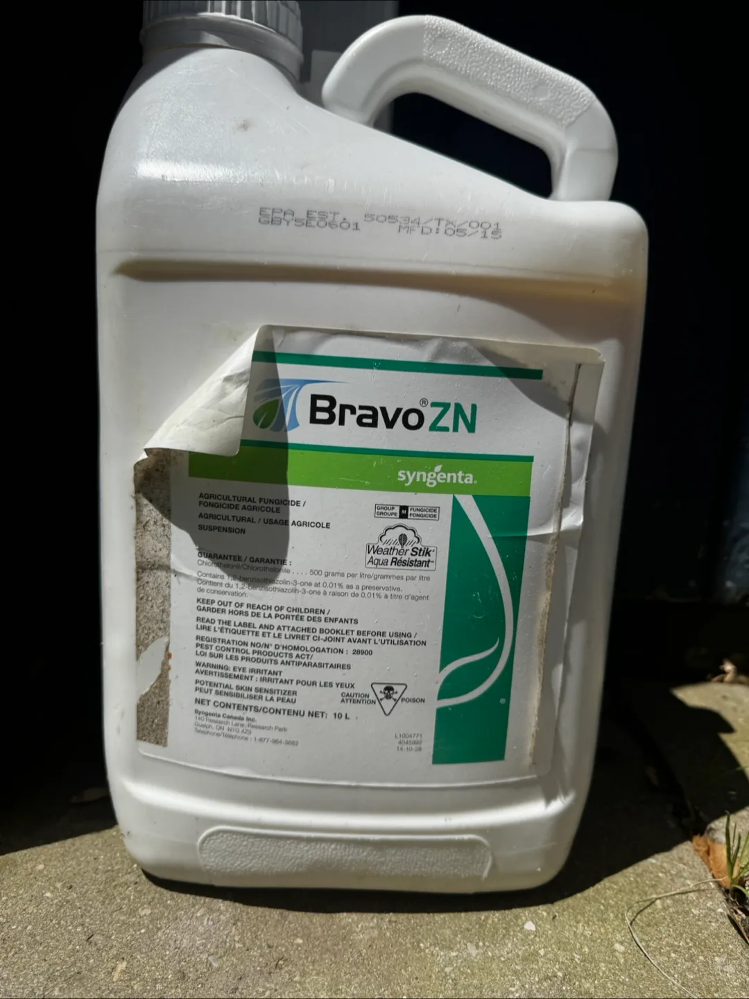 Bravo ZN Agricultural Fungicide image indicator(2)