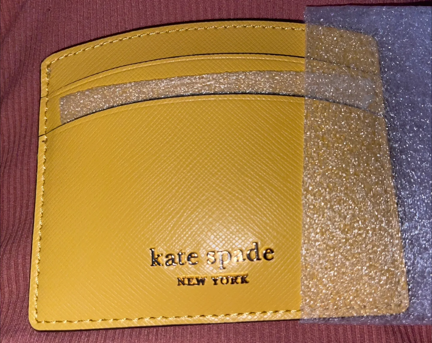 Kate Spade Morning Light Yellow Spencer Cardholder image indicator(6)