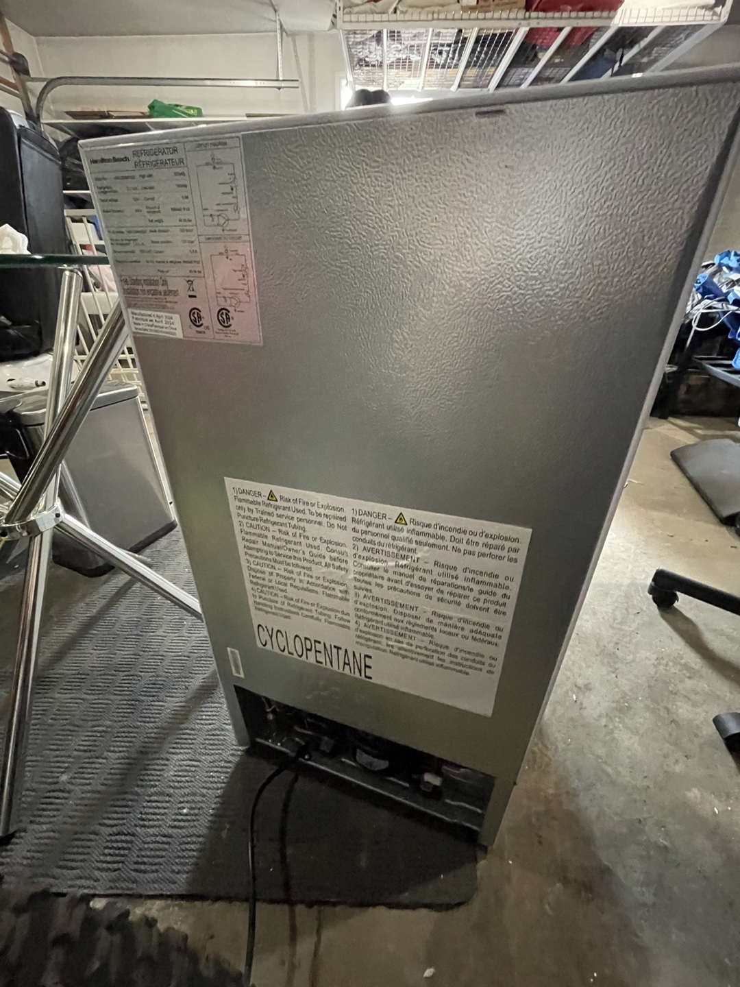 Hamilton Beach Mini Refrigerator - photo 3
