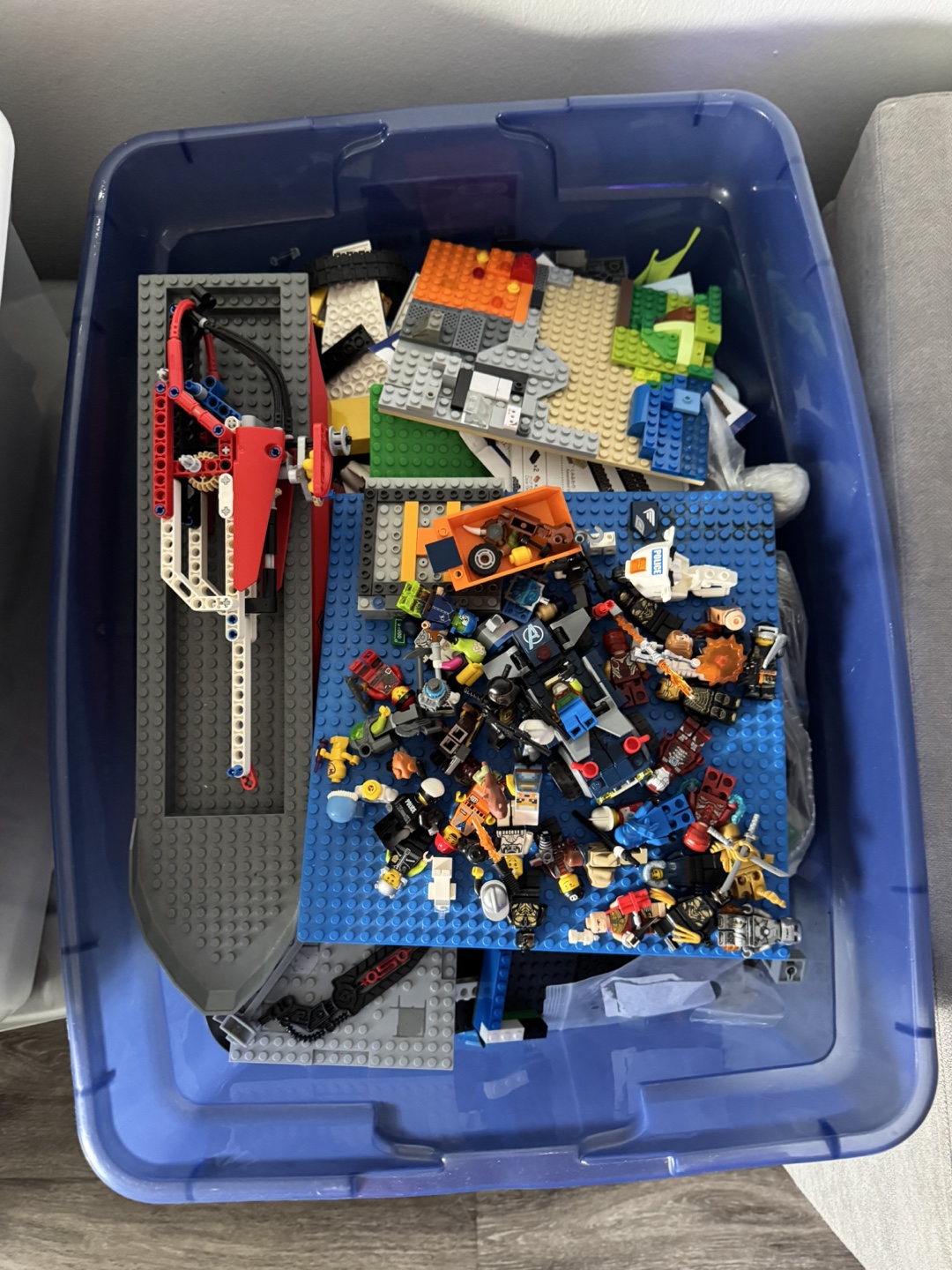 Large Lot of LEGO Bricks
