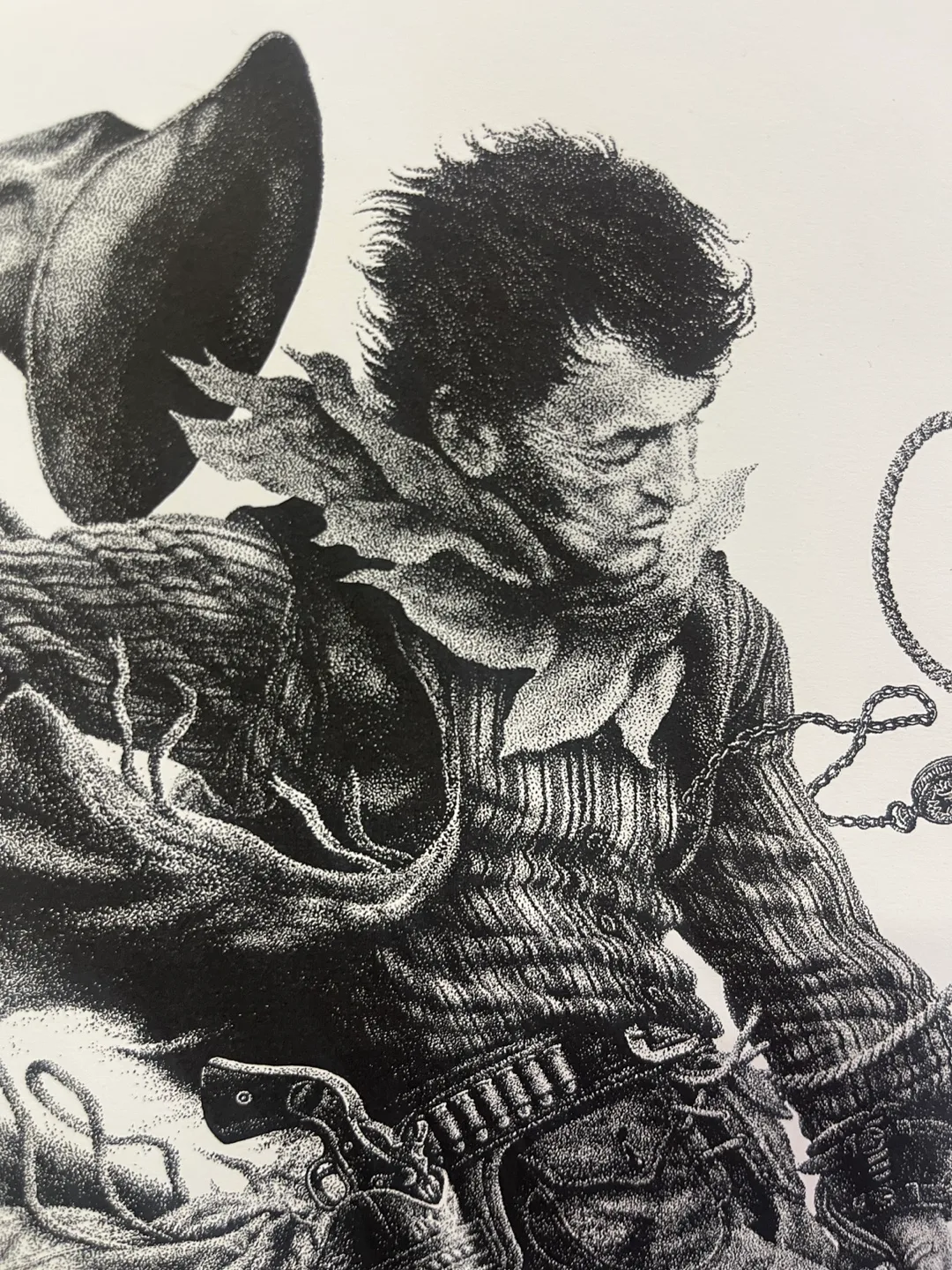 29x24 Western Lithograph framed image indicator(2)