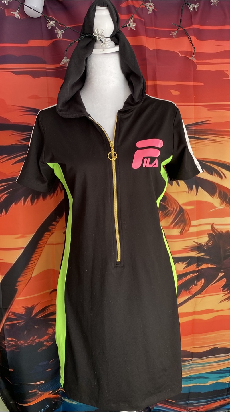 Fila Black Hooded Dress - photo 2