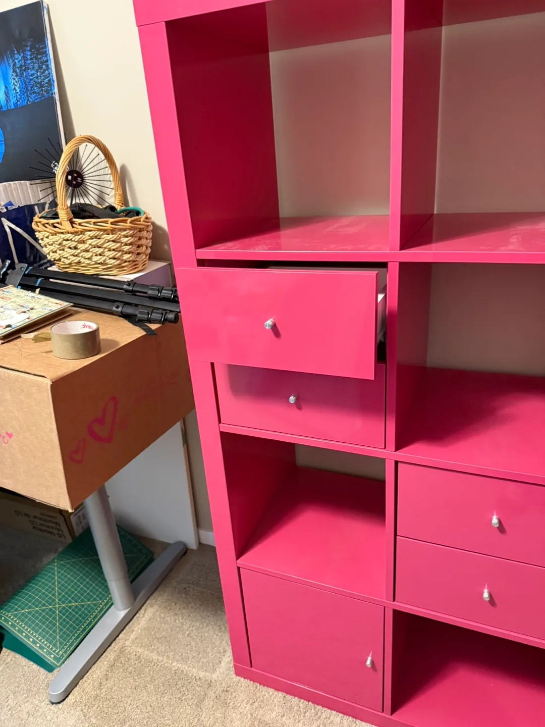 Pink IKEA EXPEDIT Cube Storage Unit image indicator(3)