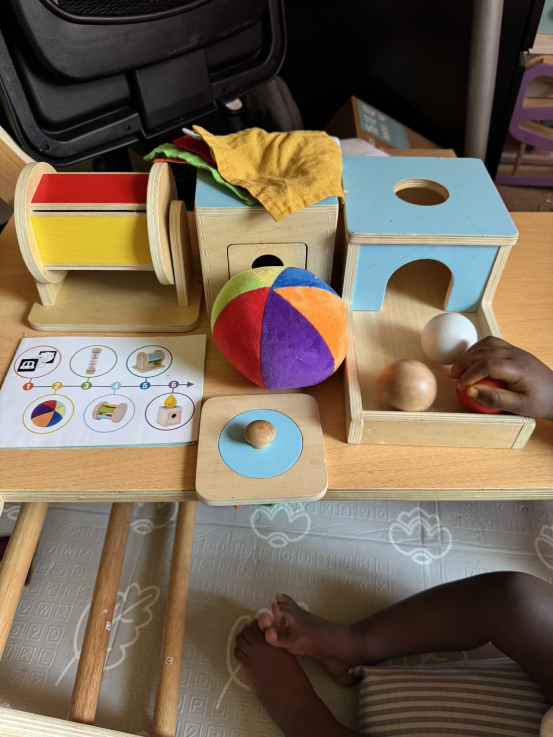 Wooden Montessori Toys Set