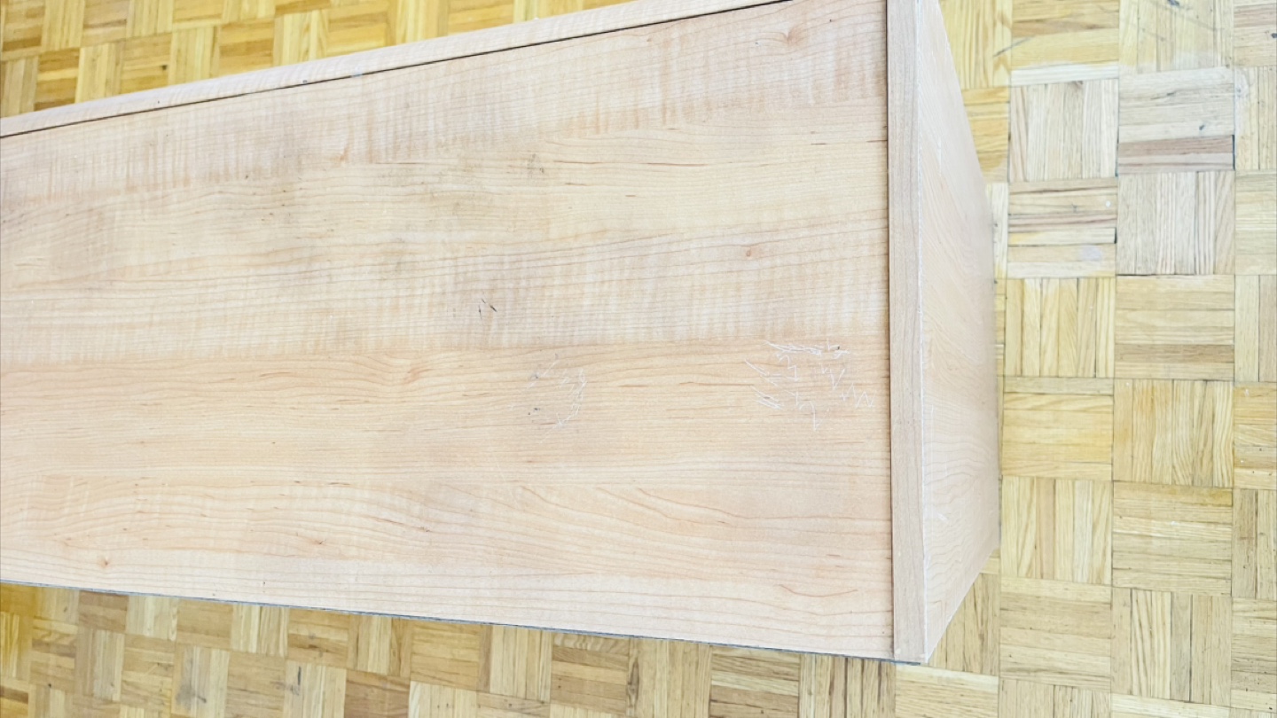 Wooden Storage Cabinet with 3 Drawers and 2 Doors - photo 3