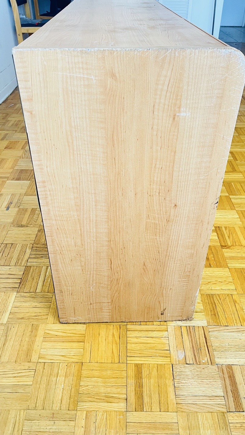 Wooden Storage Cabinet with 3 Drawers and 2 Doors - photo 4