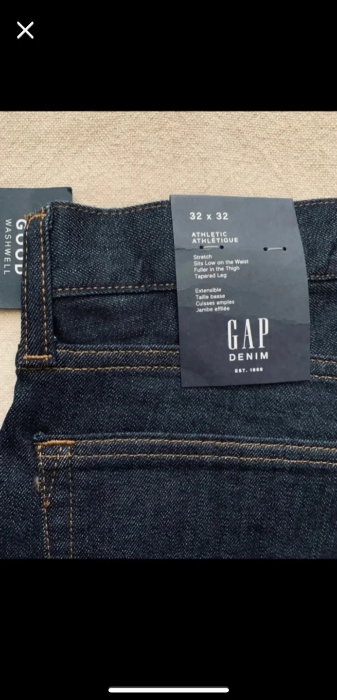 🆕Men’s Raw Denim Jeans- Pants thumbnail