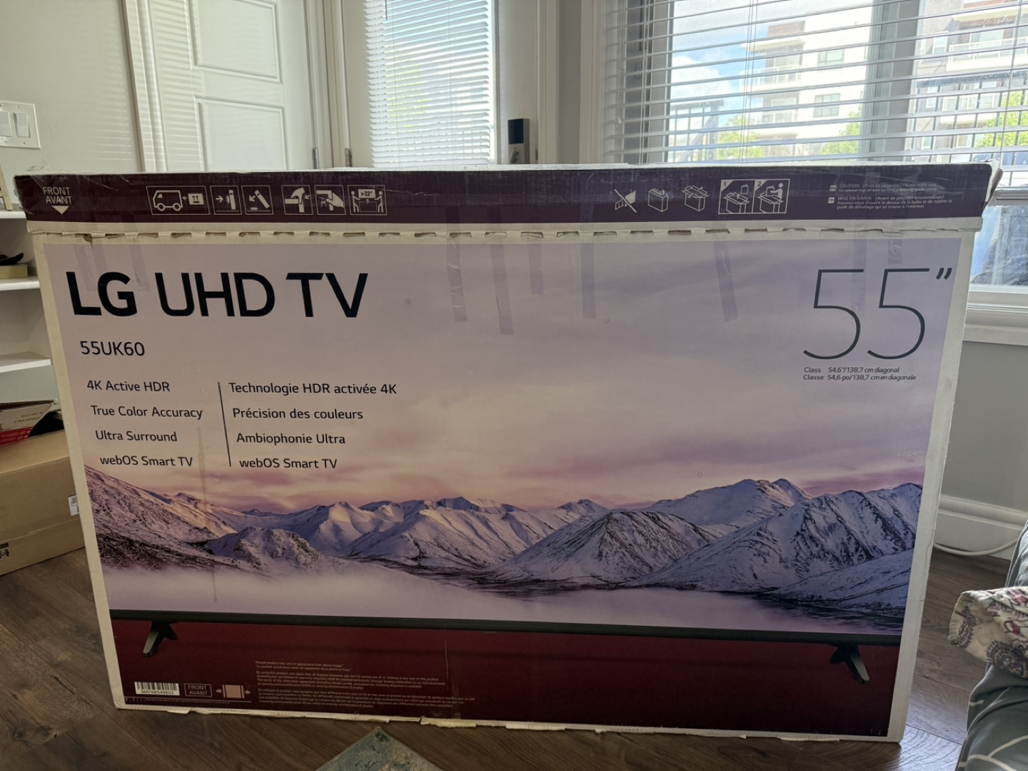 LG 55" UHD TV