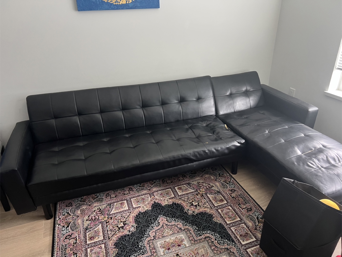 Black Sectional Sofa