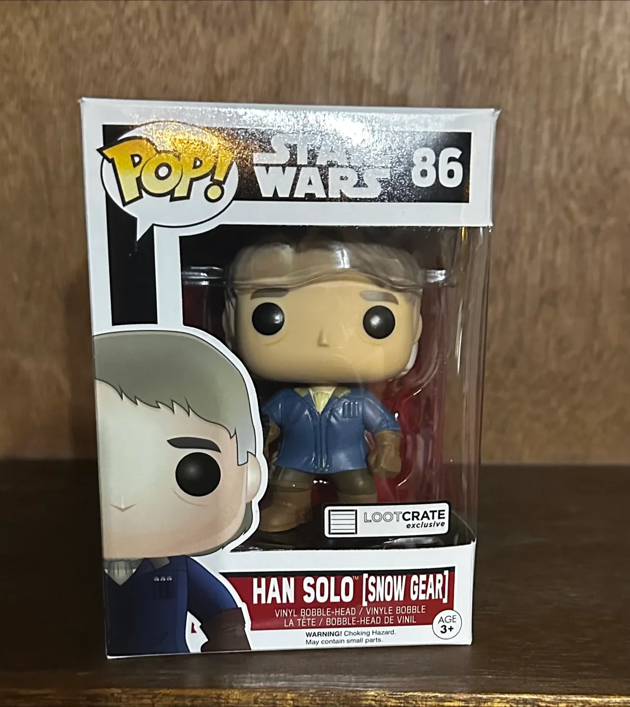 Han Solo Snow Gear Funko Pop - Loot Crate exclusive BNIB