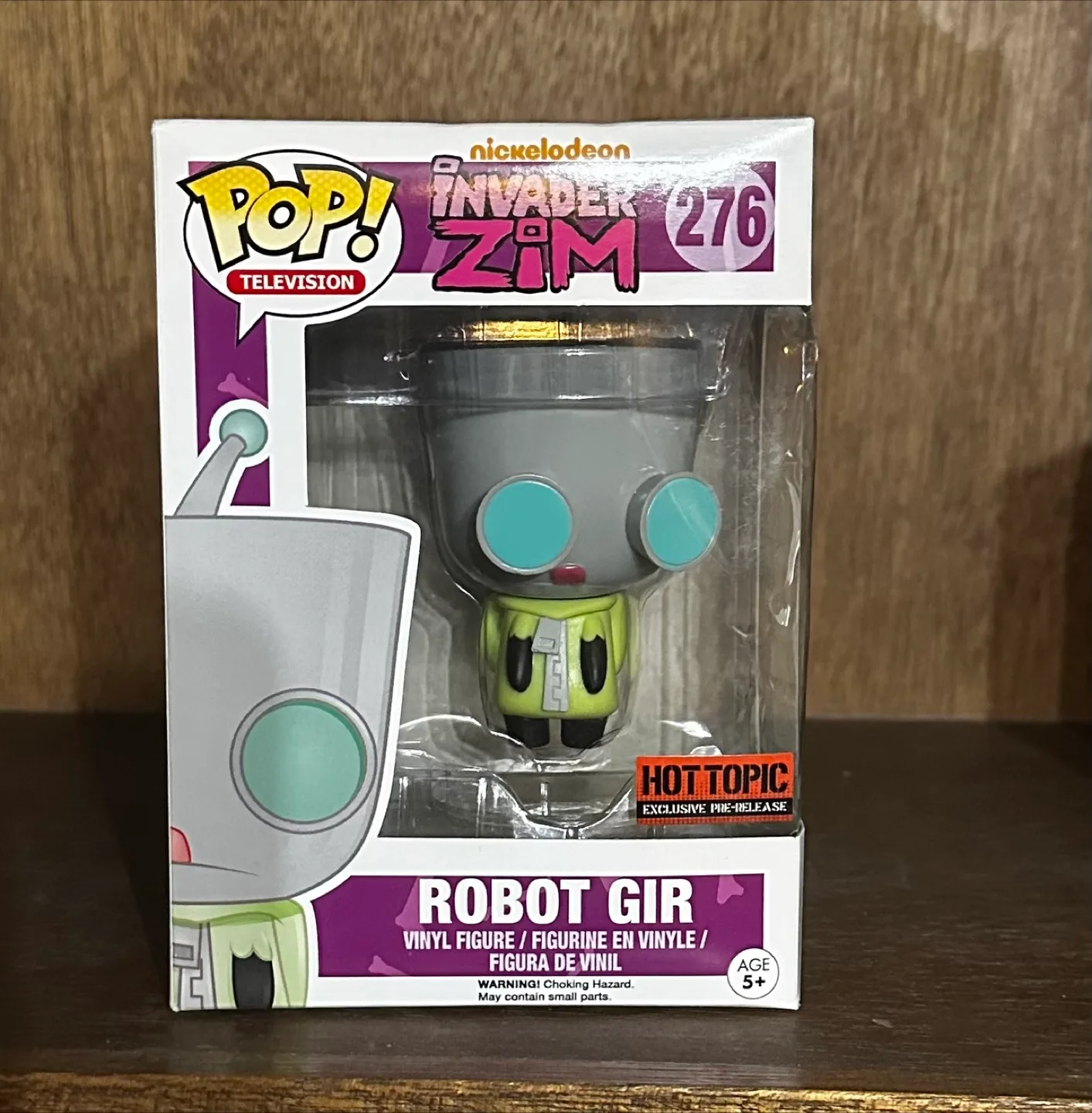 Invader Zim Pop Funko - Robot Gir - BNIB - HTF