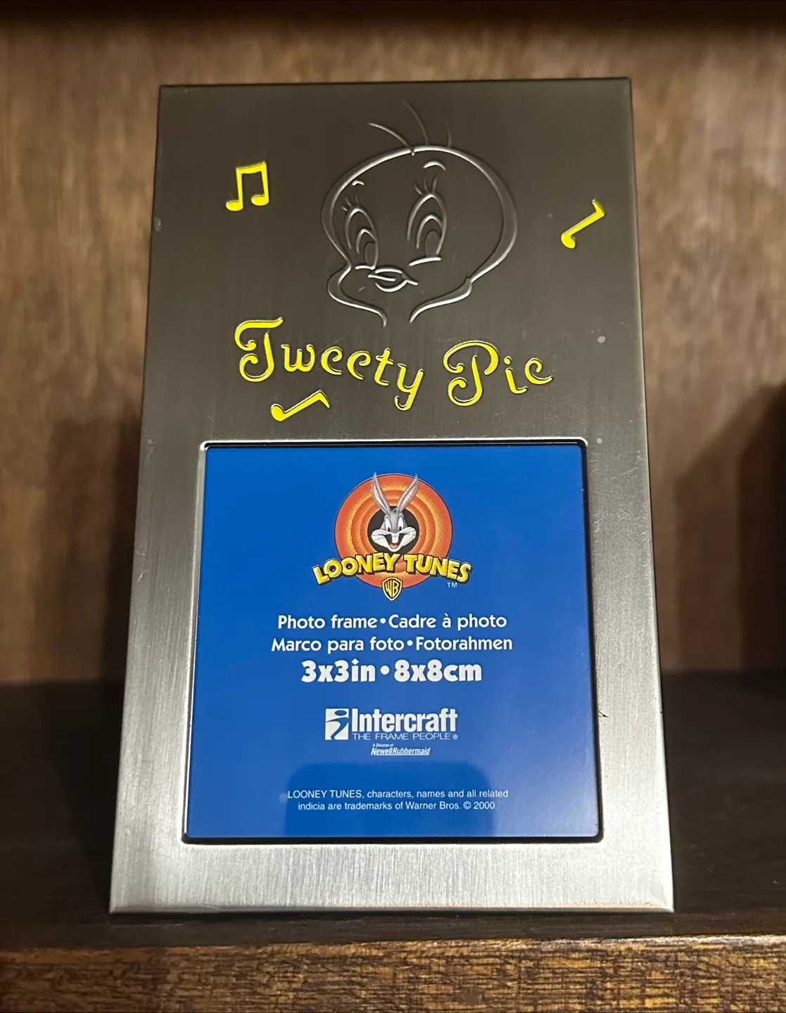 Vintage Tweety Bird metal frame - brand new