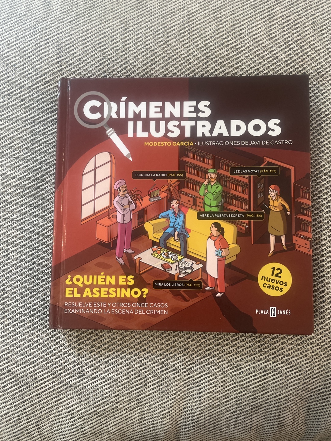Crímenes Ilustrados Book