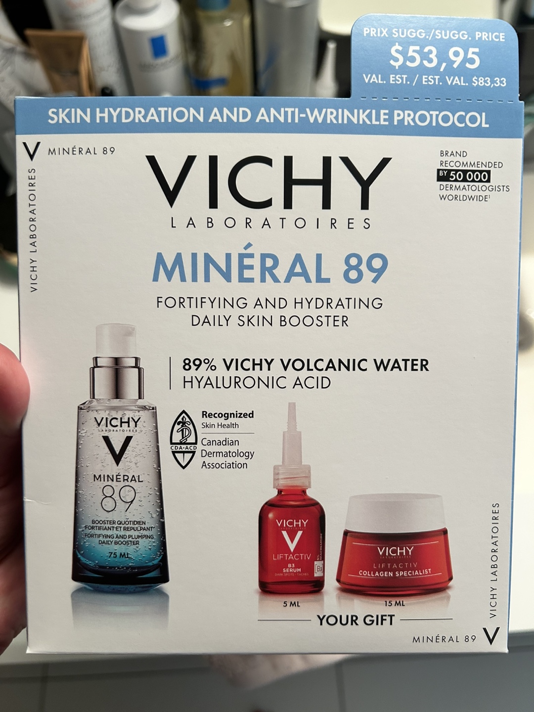 Vichy Minéral 89 Skin Care Set