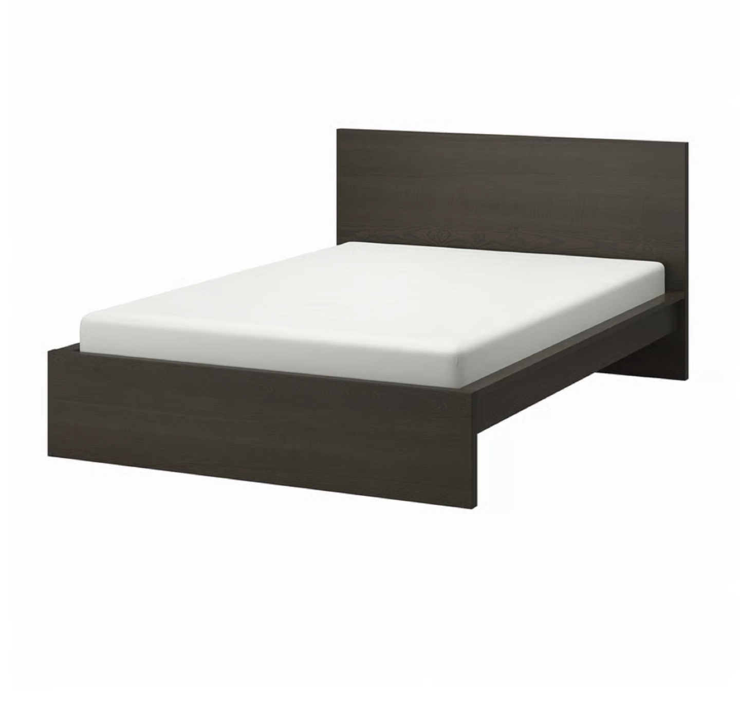 MALM king-size Wood Frame Bed