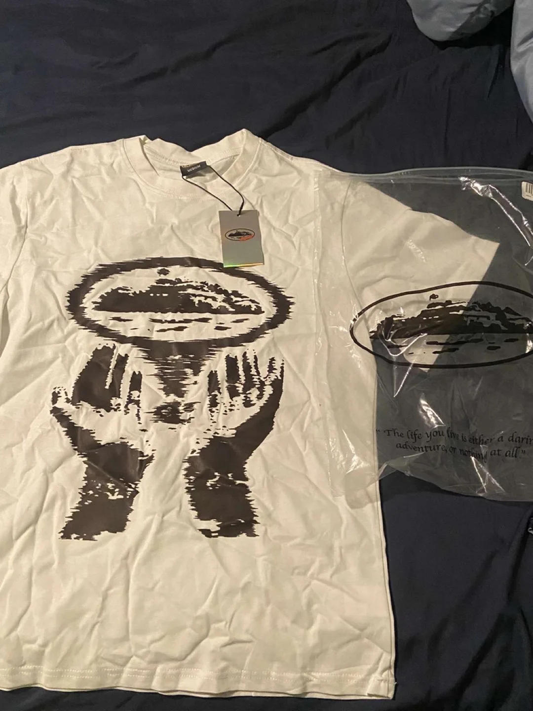White Cortez shirt thumbnail