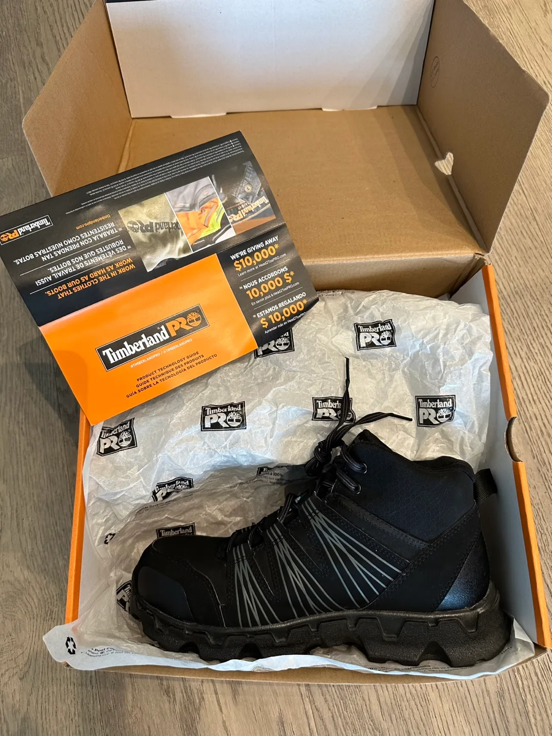 Timberland Pro Alloy Toe Work Boots thumbnail