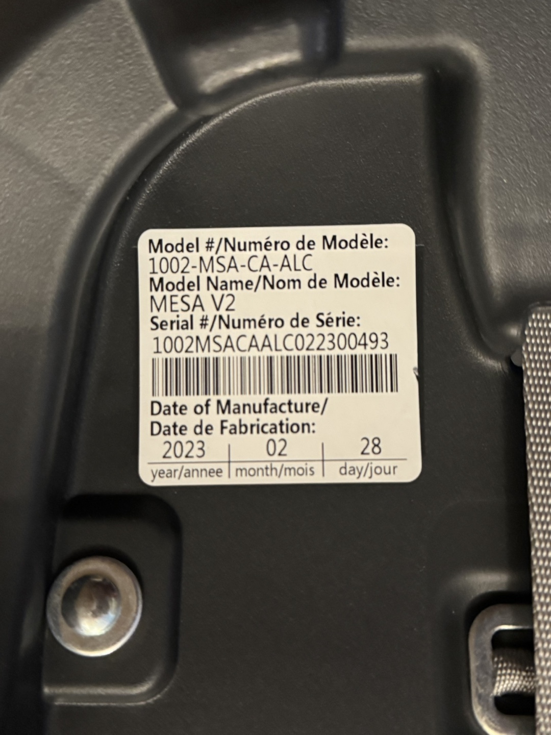 UppaBaby Mesa V2 Infant Car Seat - Alice - photo 5