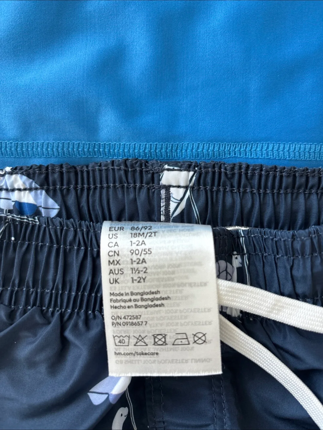 【H&M】UPF50 Swim Set（18M/2T） image indicator(3)