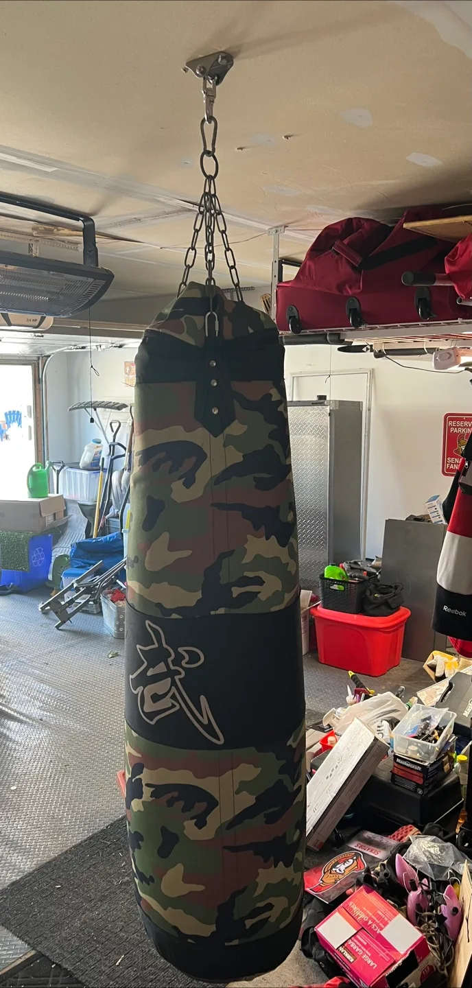 Camouflage Punching Bag thumbnail