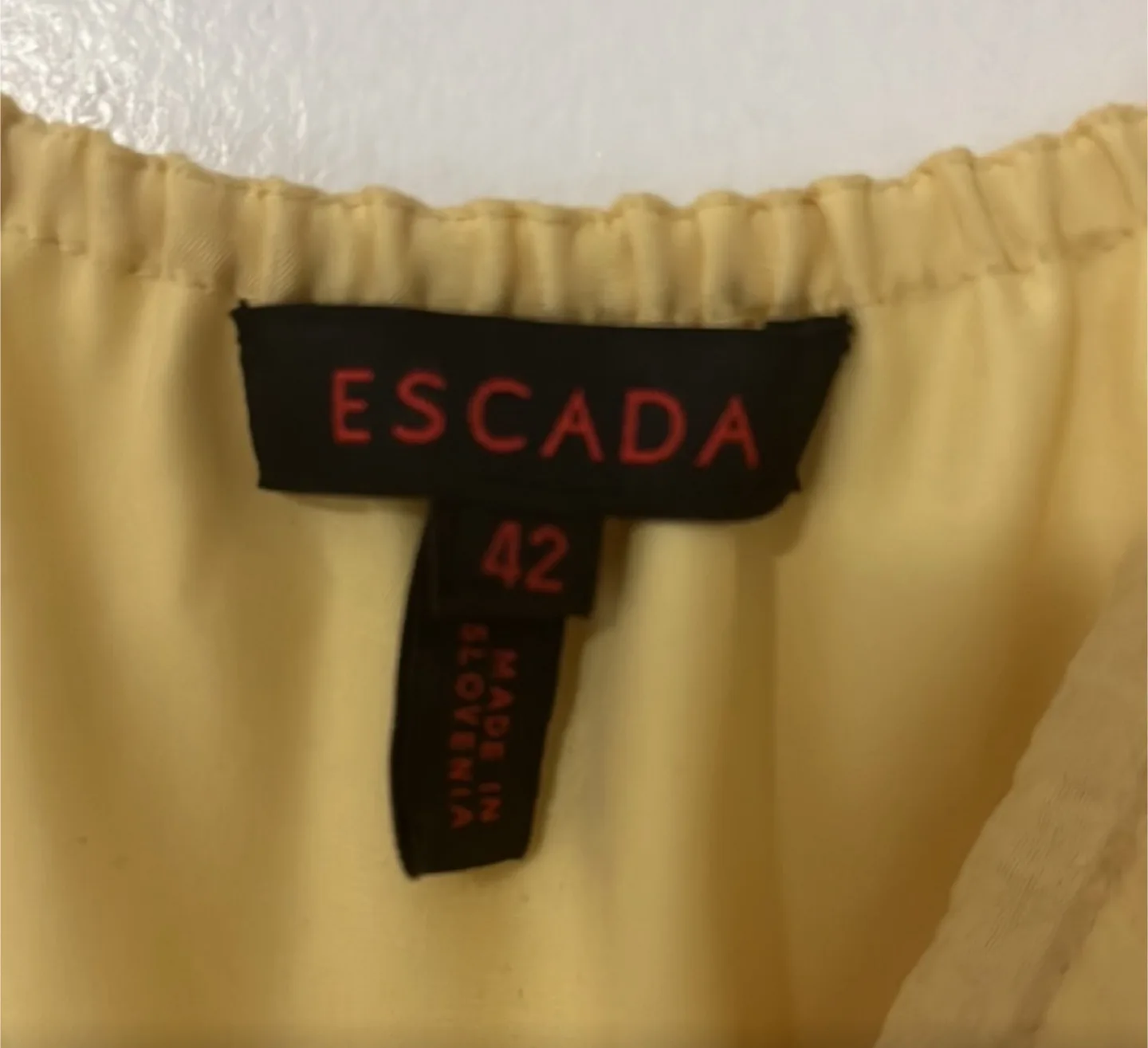 Escada Vintage Silk Dress 🥕 image indicator(5)