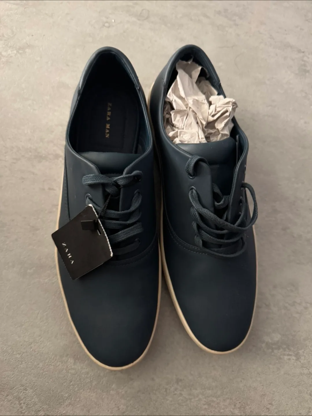 Zara Man Blue Casual Shoes thumbnail