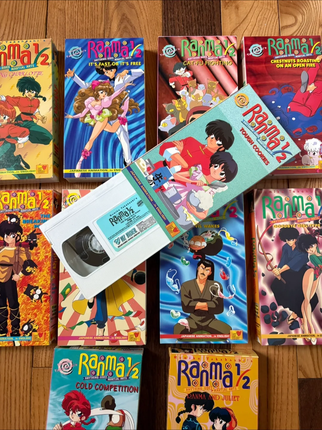 Ranma 1/2 VHS Box Set 1997 rare anime dbz one piece inyuasha thumbnail