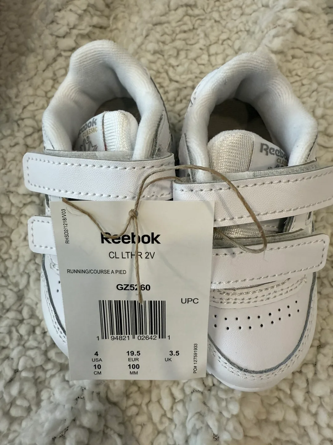 Reebok Toddler shoes size 4 BNIB image indicator(3)