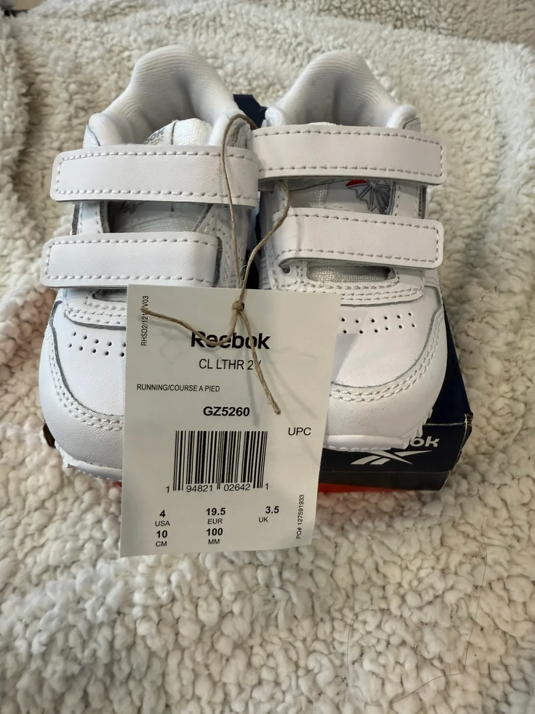 Reebok Toddler shoes size 4 BNIB thumbnail